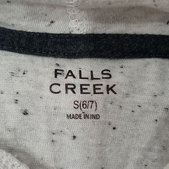 Falls Creek Hooded Long Sleeve Shirt Boy Size Small 6/7 - Picture 5 of 5